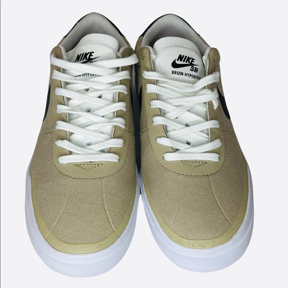 Nike SB Bruin Hyperfeel Canvas Skateboarding Beige 883680-201 Men\'s Size 7.5 main image 11